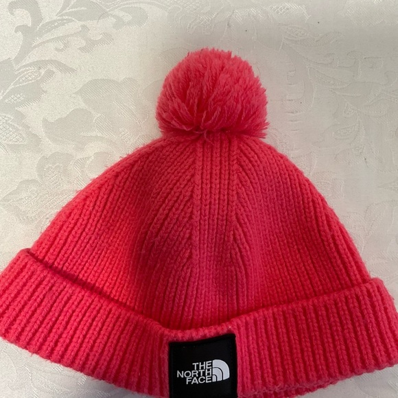 The North Face Littles Toddler Box Logo Pom Beanie Hat - Picture 6 of 6